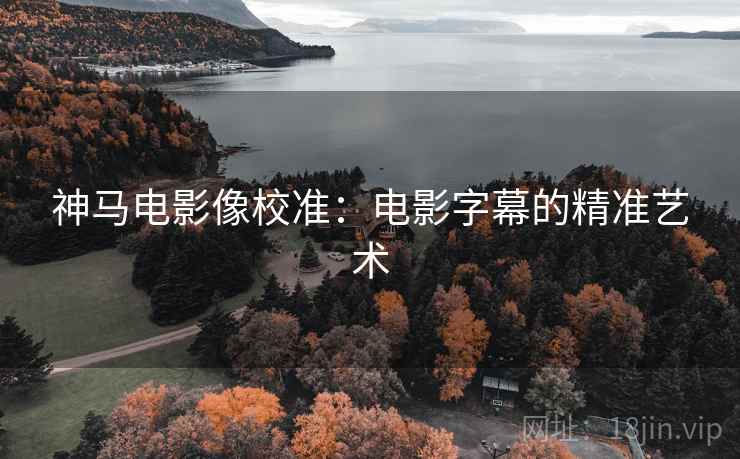 神马电影像校准:电影字幕的精准艺术 神马电影像校准:电影字幕的精准艺术